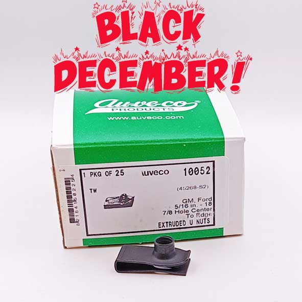 5/16" x 31mm U-Mutter