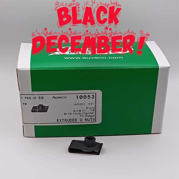 5/16" x 25mm U-Mutter