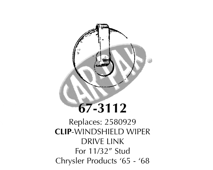 Clip Windshield Wiper