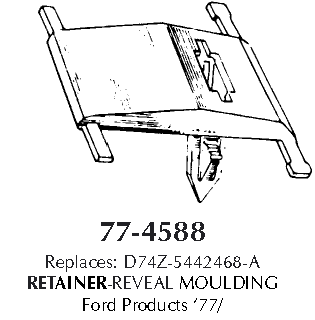 Retainer Reveal Moulding