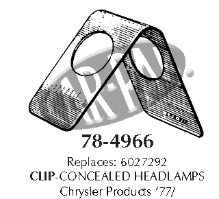 Clip concealed Headlamps