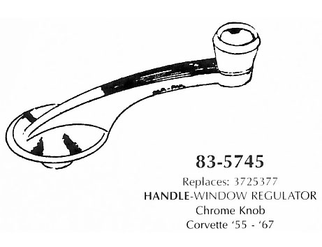 Handle window regulator