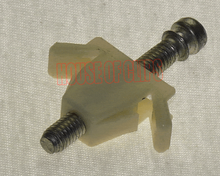 Headlamp adjusting nut & screw assembly #12x1-1/2"mm