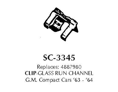Clip-Glass Run Channel